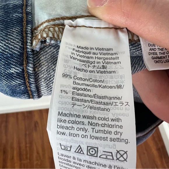 Madewell The Perfect Vintage Crop Jeans Size 28 - Picture 7 of 7